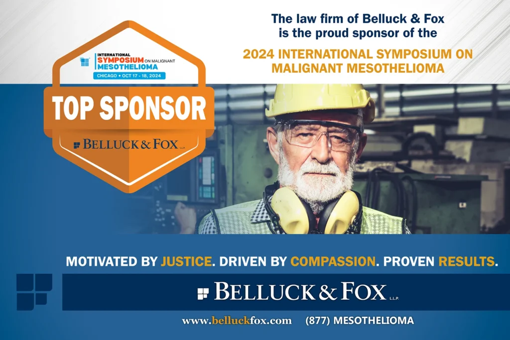 Belluck & Fox Sponsors Mesothelioma Patient Conference in October